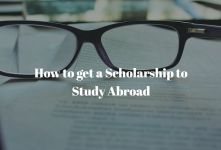 How to get a Scholarship to Study Abroad